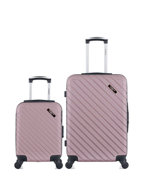 Lot de 2 - Valise weekend et valise cabine XXS CITÉ