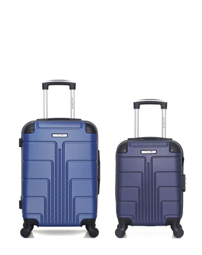 BLUESTAR - LOT DE 2 - Valises cabine et cabine XXS OTTAWA