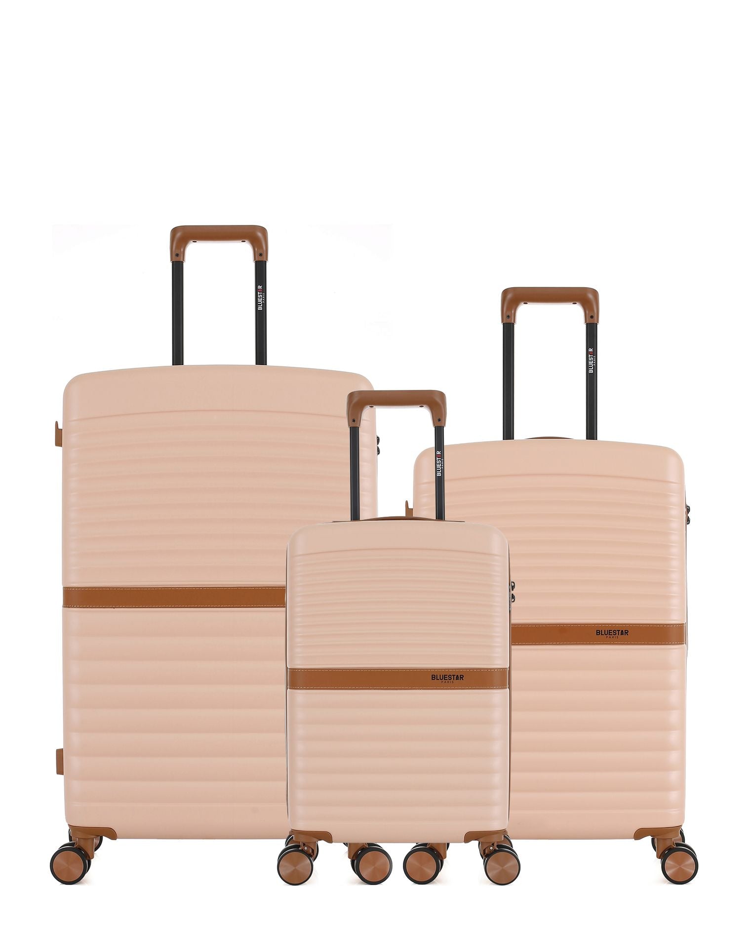 Lot de 3 Valises Rigides Grand Format, Week-end et Cabine XS BELAIR