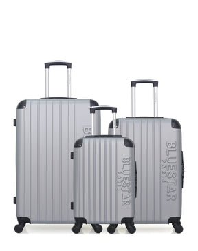 Lot de 3 Valises Rigides Grand Format, Taille Moyenne et Cabine BUCAREST