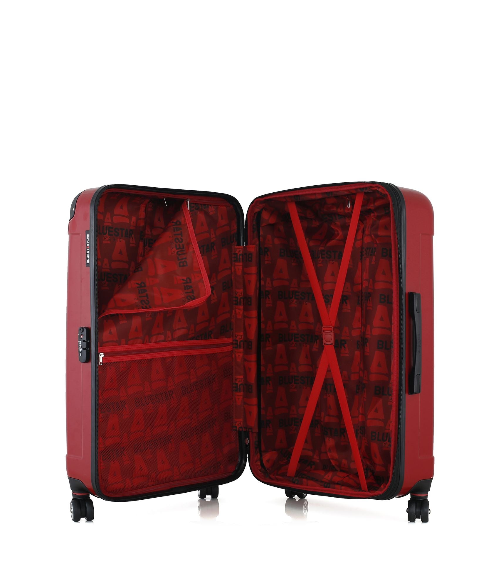 BLUESTAR  -  Lot de 2  -  Valise grand format et valise weekend TUNIS