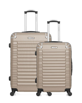 Lot de 2 Valise grand format et valise weekend LIMA