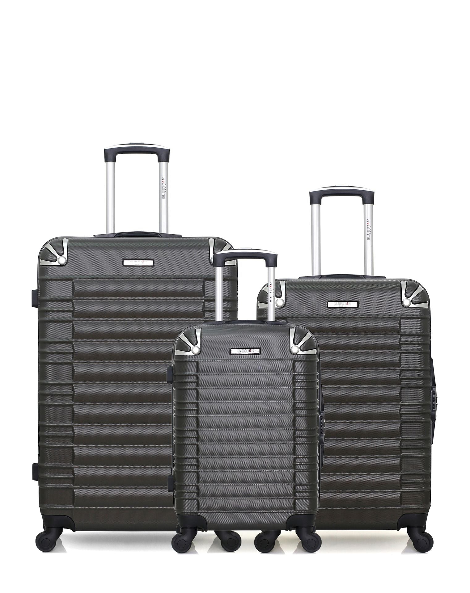 Lot de 3 Valises Rigides Grand Format, Taille Moyenne et Cabine LIMA