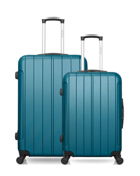 Lot de 2 Valise grand format et valise weekend NAPOLI