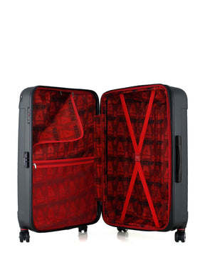 BLUESTAR  -  Lot de 2  -  Valise grand format et valise weekend TUNIS