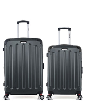 BLUESTAR  -  Lot de 2  -  Valise grand format et valise weekend TUNIS