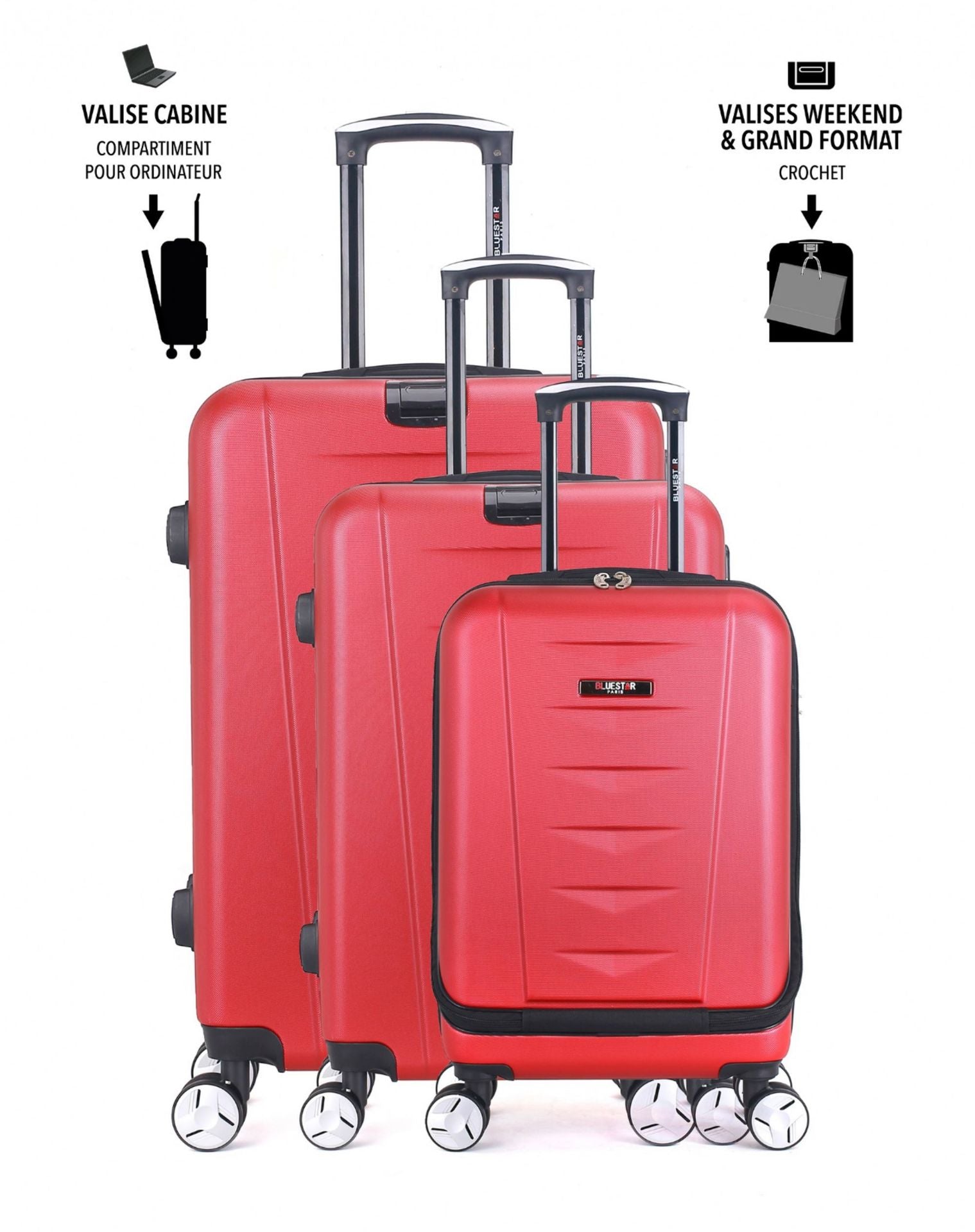 Valises AJACCIO Set de 3