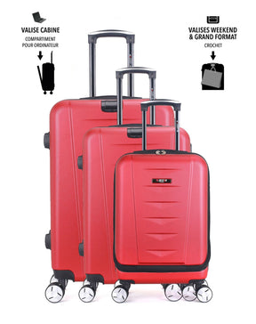 Valises AJACCIO Set de 3