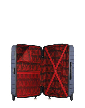 Lot de 2 Valises Rigides Grand Format et Cabine CITE