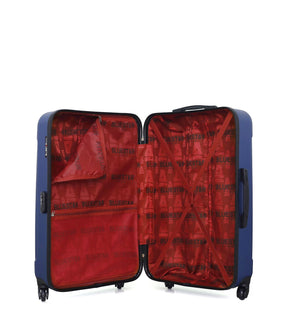 Lot de 3 Valises Rigides Grand Format, Cabine et Vanity NAPOLI