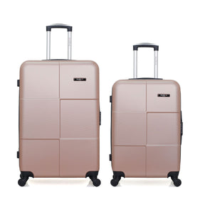 Lot de 2 - Valise grand format et valise weekend MIAMI