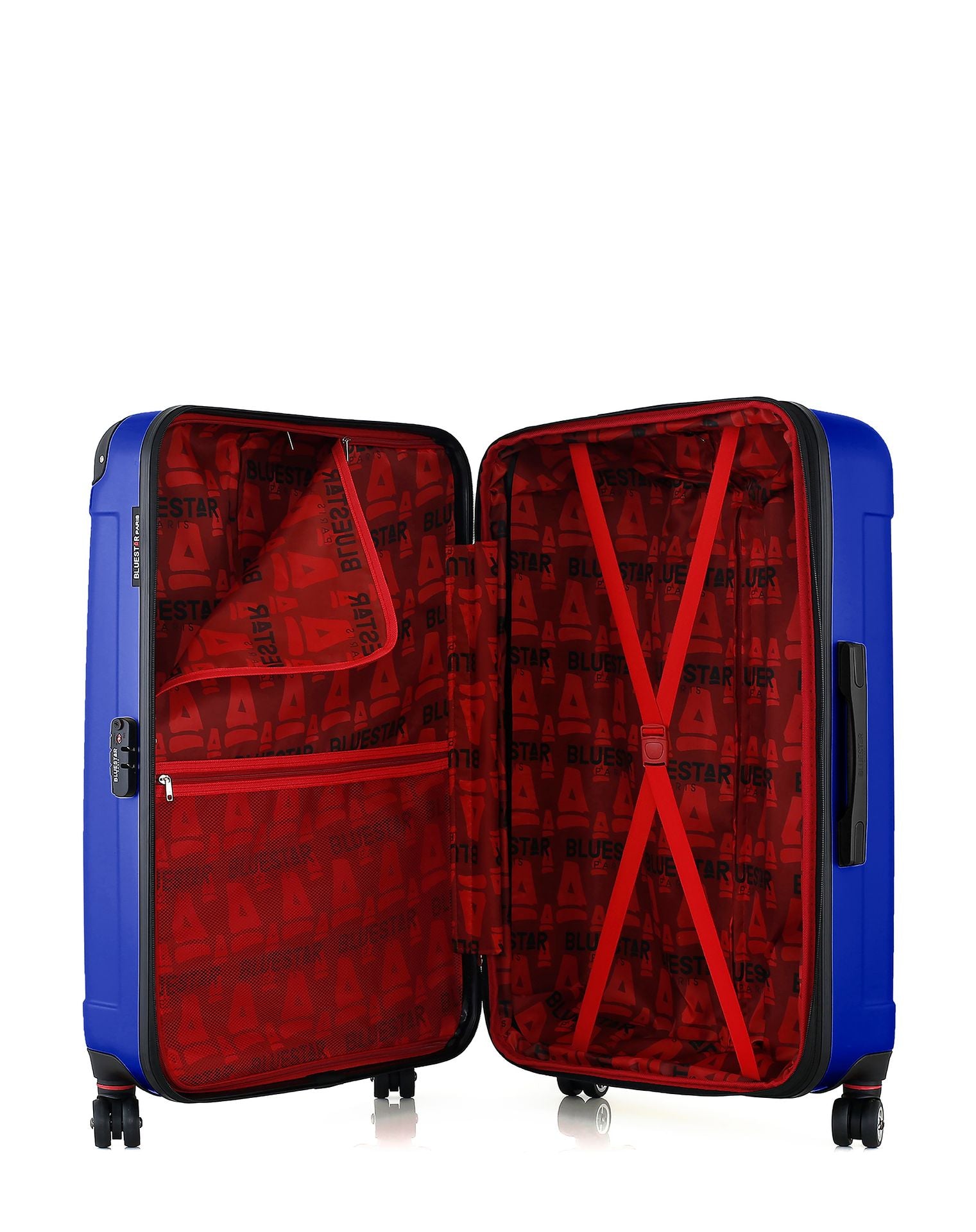 BLUESTAR  -  Lot de 2  -  Valise grand format et valise weekend TUNIS