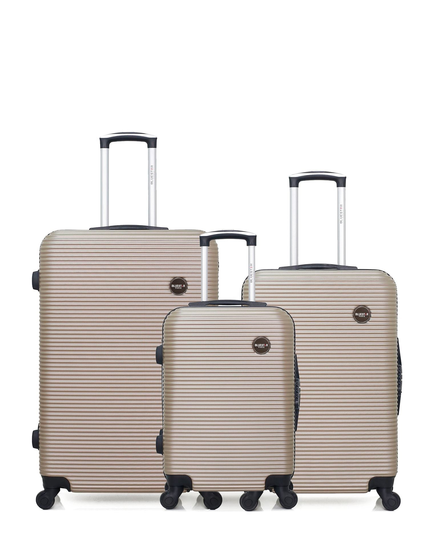 BLUESTAR - LOT DE 3 - Valises grand format, weekend et cabine LONDON