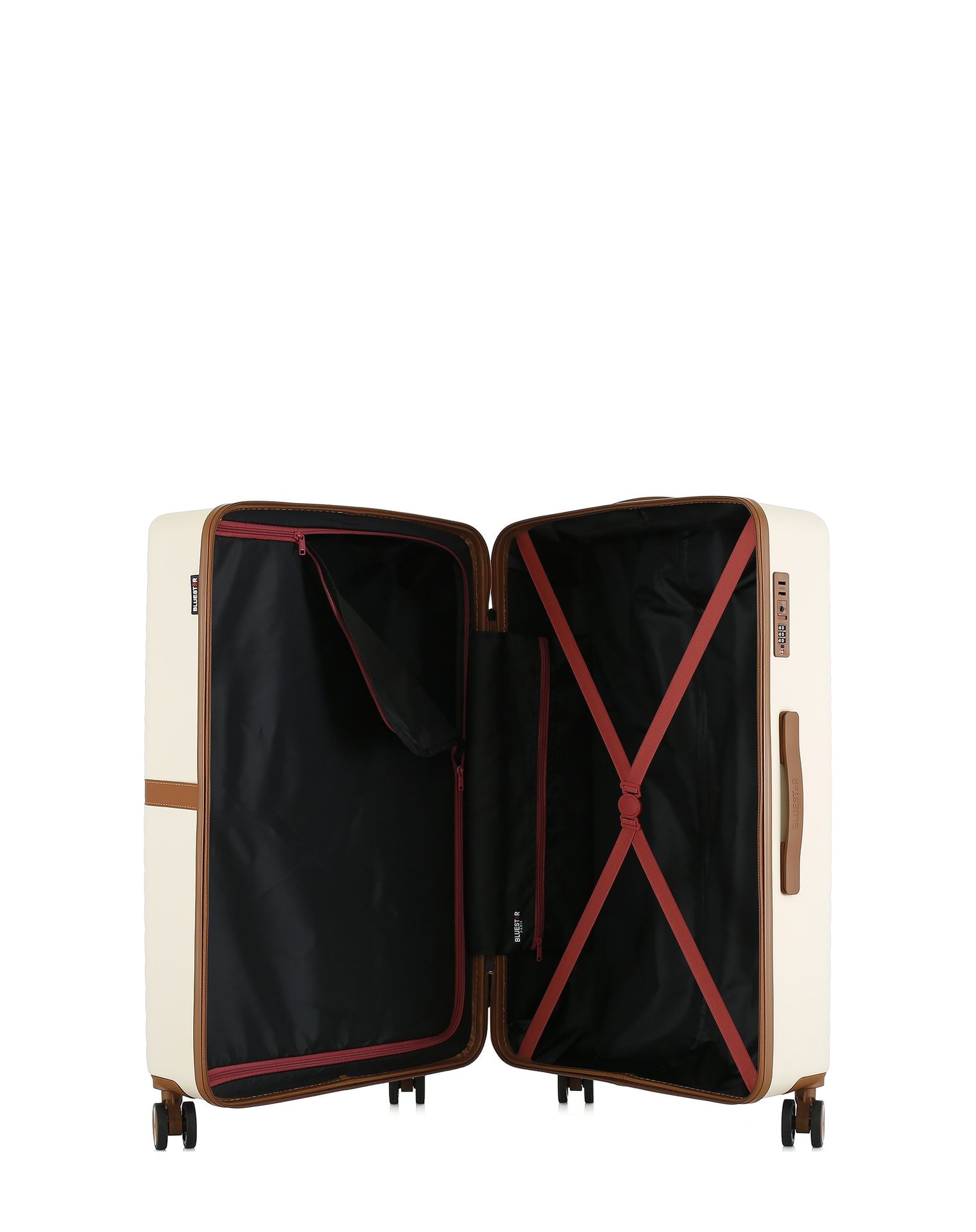 Lot de 4 Valises Rigides Grand Format, Week-end, Cabine et Cabine XS BELAIR