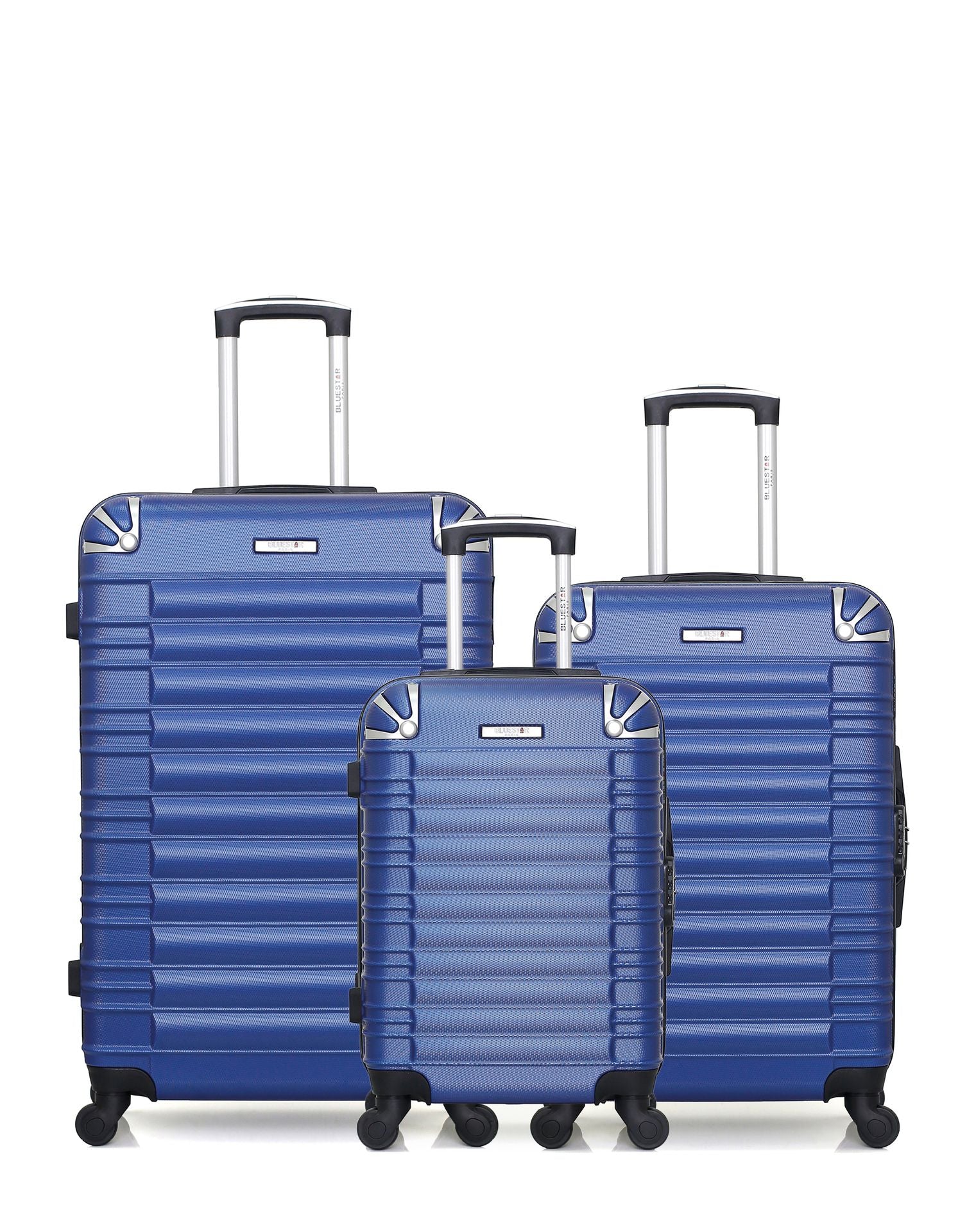 Lot de 3 Valises Rigides Grand Format, Taille Moyenne et Cabine LIMA
