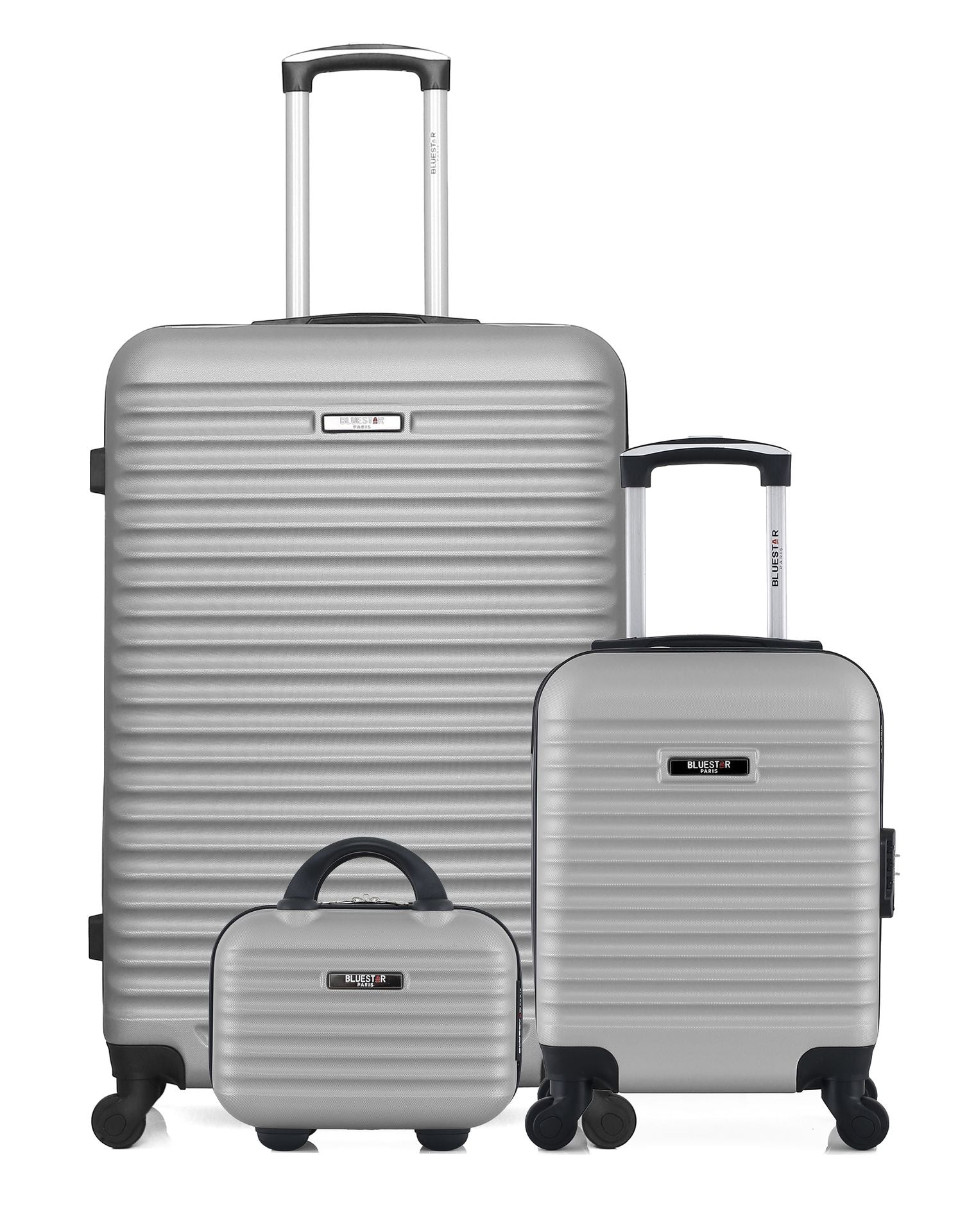 Sac Rigide Grand Format Lot de 3 Valises Rigides Grand Format, Cabine XXS et Vanity BRAZILIA ...