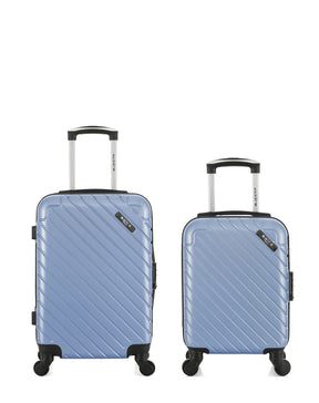 Lot de 2 Valises Rigides Cabine et Cabine XXS CITE