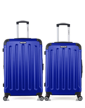 BLUESTAR  -  Lot de 2  -  Valise grand format et valise weekend TUNIS
