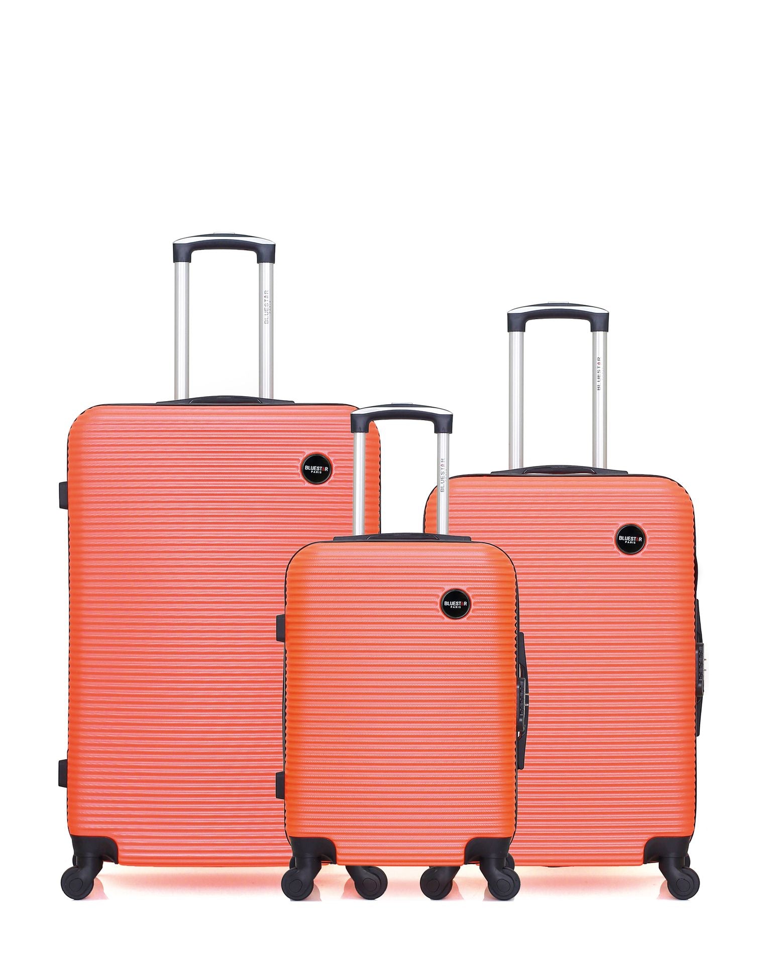 BLUESTAR - LOT DE 3 - Valises grand format, weekend et cabine LONDON