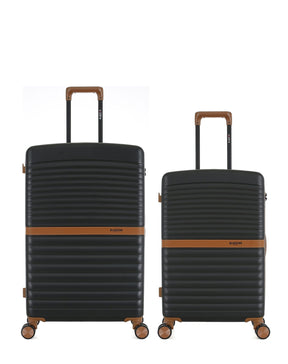 Lot de 2 Valises Rigides Grand Format et Week-end BELAIR