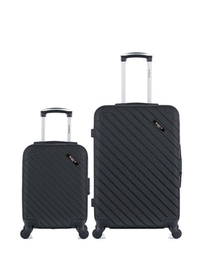 Lot de 2 - Valise weekend et valise cabine XXS CITÉ