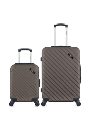 Lot de 2 - Valise weekend et valise cabine XXS CITÉ