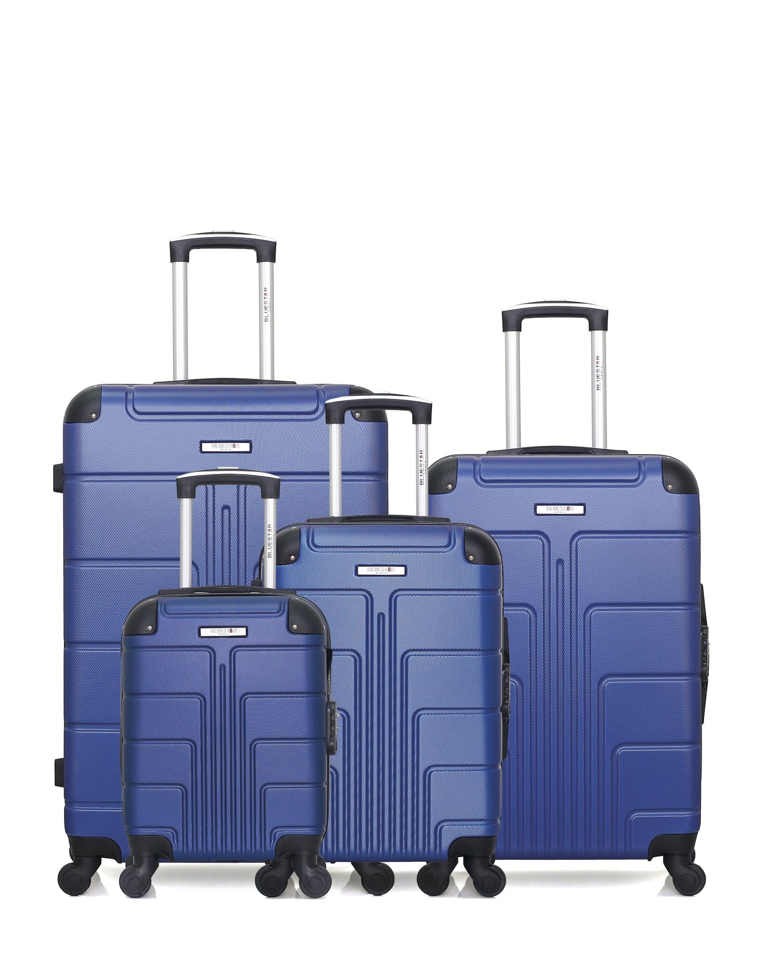 BLUESTAR - LOT DE 4 - Valises grand format, weekend, cabine et cabine XXS OTTAWA