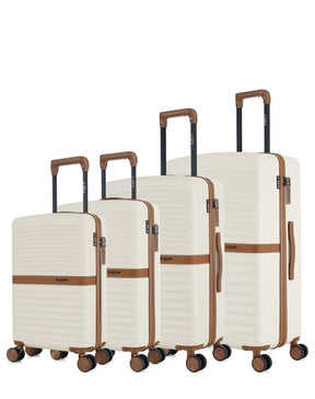 Set de 4 Valises Rigides Grand Format, Week-end, Cabine et Cabine XS BELAIR-O