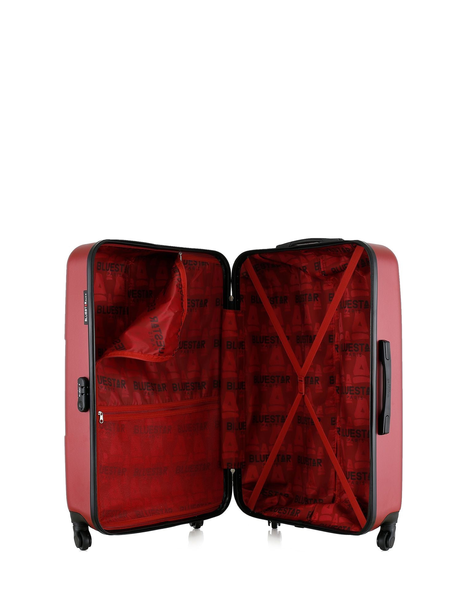 Lot de 3 Valises Rigides Grand Format, Taille Moyenne et Cabine MIAMI