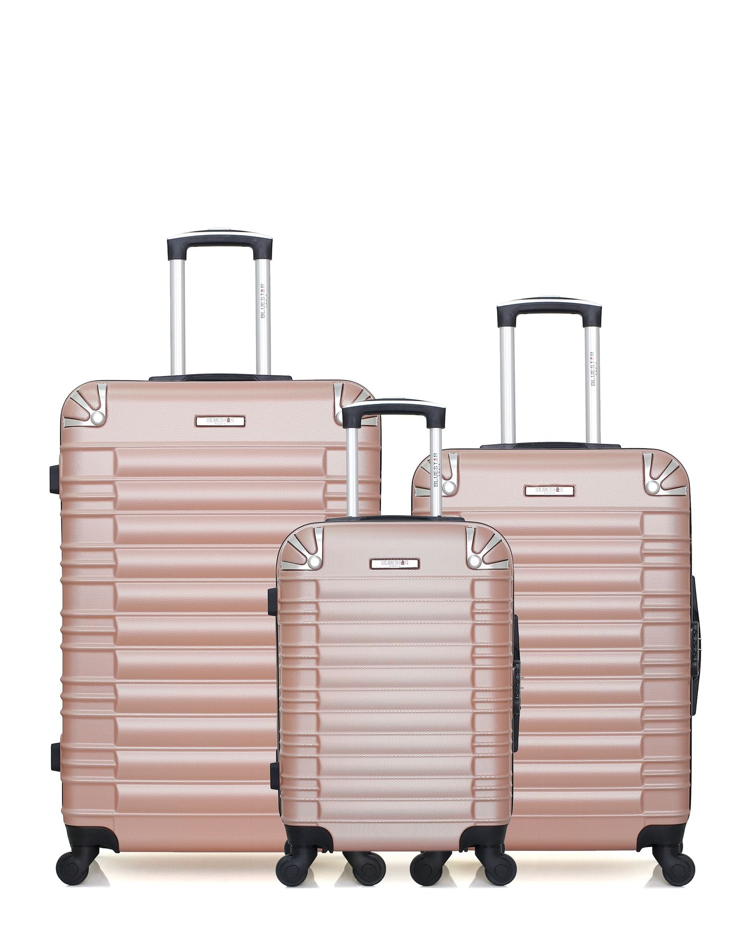 Lot de 3 Valises Rigides Grand Format, Taille Moyenne et Cabine LIMA