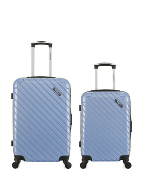 Lot de 2 - Valise weekend et valise cabine CITÉ